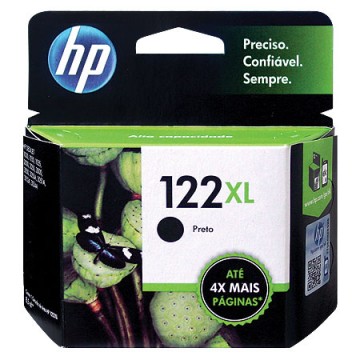 CARTUCHO HP 122XL 8,5ML PT ORIGINAL