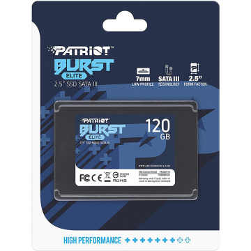 SSD 120GB PATRIOT BURST 2,5 SATA 3