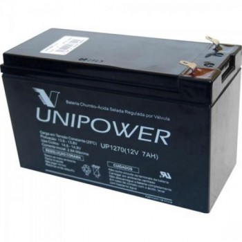 Bateria Selada UP1270 12V/7A UNIPOWER