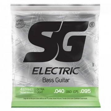 Encordoamento para Contra Baixo 040 4 Cordas NICKEL