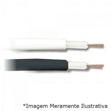 Cabo Alta Isolação Para Cerca Elétrica 22 AWG Preto DNI - RL / 100