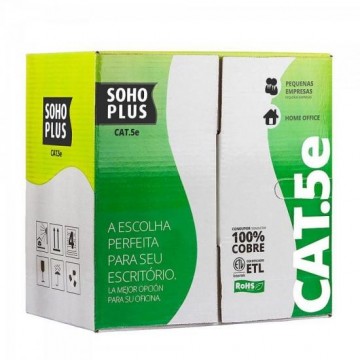 Cabo de Rede CAT5E CMX Azul CX 305M SOHOPLUS