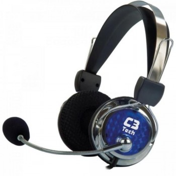 Headset Gamer PTERODAX 2322RC Prata C3 TECH