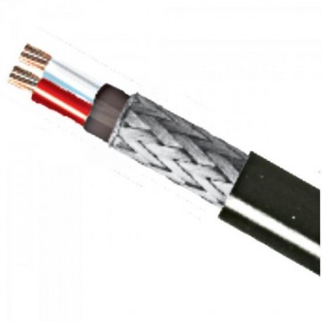 Fio Sonoriza 1P 22AWG Microfone Preto KMP/RFS - RL / 100