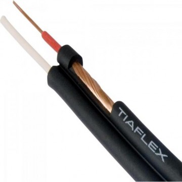 Fio Stereo Philips 3x0,20mm Preto TIAFLEX - RL / 100