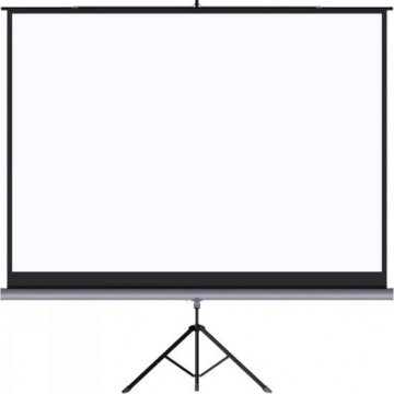 Tela Retratil com Tripé Série A 1,80m X 1,80m 1:1 TTM180SA TES Tela Retratil com Tripé Série A 1,80m X 1,80m 1:1 TTM180SA TES