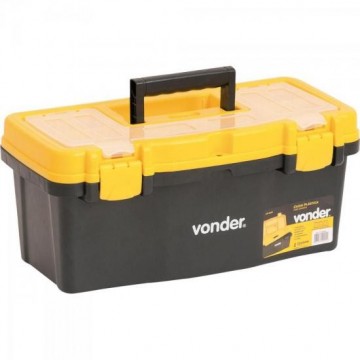 Caixa de Ferramentas CPV0405 Preta e Amarela VONDER