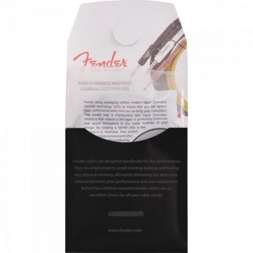 Encordoamento para Violão Nylon 0.028 100 CLEAR Prata Pura FENDER