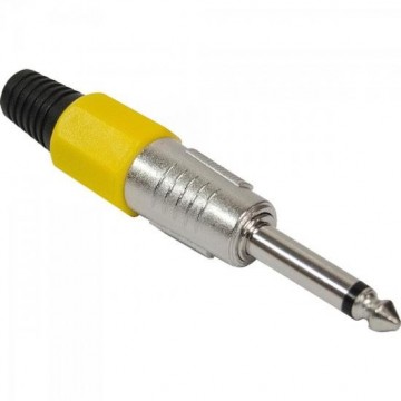 Plug P10 Macho Mono PGPZ0022 Amarelo STORM - DEZ / 10
