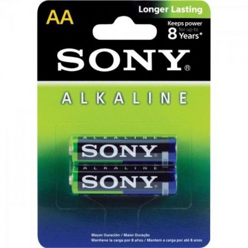 Pilha Alcalina AA AM3L-B2D Sony Caixa c/24 pilhas (cartela c/2) - BLI / 24