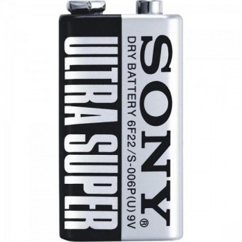 Bateria Zinco 9V S-006P-VPX Sony Caixa c/10 pilhas (cartela c/1) - BLI / 10