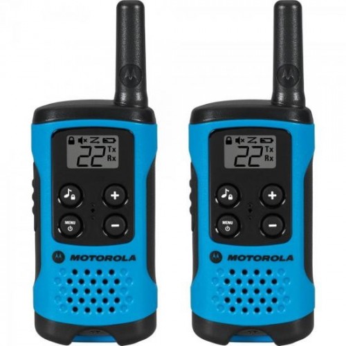 Rádio Comunicador Talkabout 25km T100BR Azul MOTOROLA - PAR / 2