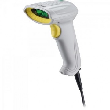 Leitor de Código de Barras com Fio GA126 LASER Branco MULTILASER