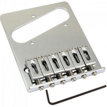 Ponte Para Guitarra STANDARD TELECASTER Cromada FENDER Ponte Para Guitarra STANDARD TELECASTER Cromada FENDER