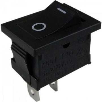 Chave Gangorra 15A/250VAC 2 Terminais ON/OFF CHVS0012 Preta STORM - PCT / 25