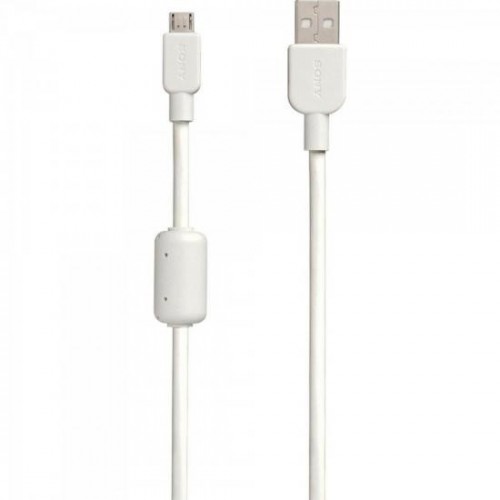 Cabo de Transferência e Carregamento Micro USB CP-AB150 1,5m Branco SONY