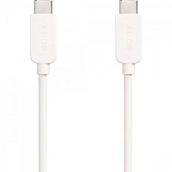 Cabo de Transferência e Carregamento USB Tipo C CP-CC100 1m Branco SONY