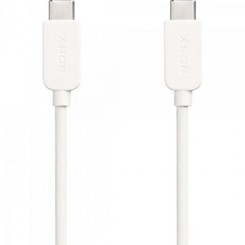 Cabo de Transferência e Carregamento USB Tipo C CP-CC100 1m Branco SONY