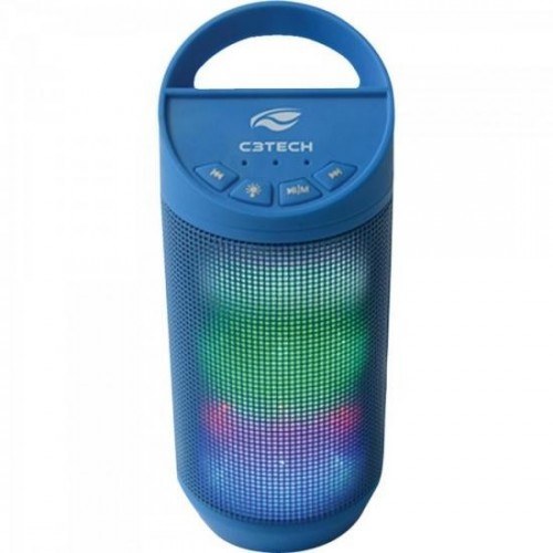 Caixa Multimídia 8W RMS Bluetooth SP-B50 Azul C3TECH