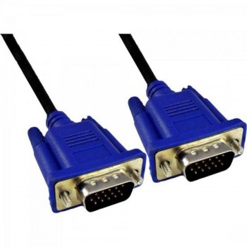 Cabo VGA Para Monitor 10m HDB15M X HDB15M CBX-MVGA100 Preto EXBOM