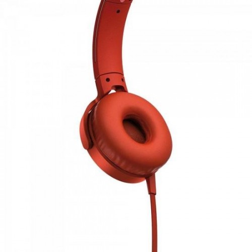 Fone de Ouvido com Microfone MDR-XB550AP/R Vermelho SONY