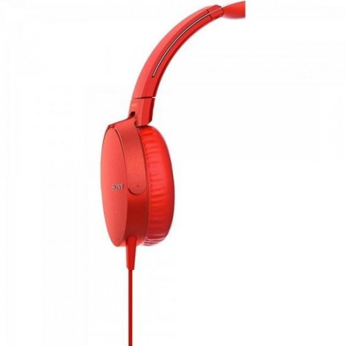 Fone de Ouvido com Microfone MDR-XB550AP/R Vermelho SONY