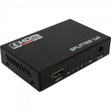 Divisor HDMI 1 Entrada x 4 Saídas CHSL0005 Preto STORM