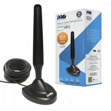 Antena Vhf/uhf Prohd-2400 OMNI Preto PROQUALIT