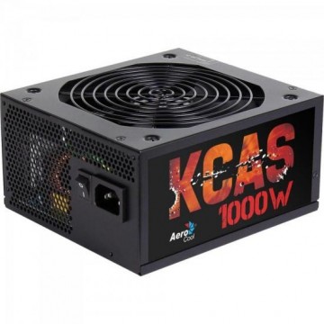 Fonte ATX KCAS 1000W Modular Full Range 80 Plus Bronze PFC Ativo AEROCOOL