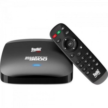 Smart Box Android 4K BS9600 Preto BEDINSAT