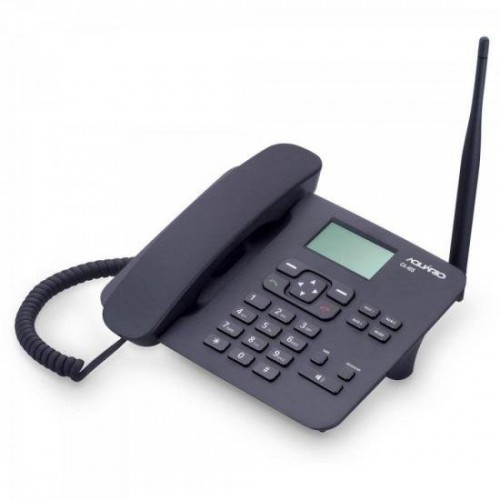 Telefone Celular Fixo CA40-S Preto AQUARIO