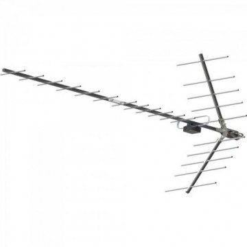 Antena UHF Digital Yagi Alto Ganho Banda Total 15 DBI PROHD-1115 Cinza PROELETRONIC