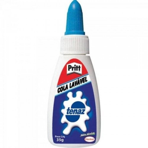 Cola Líquida 35g Tenaz Caixa com 12 Unidades Branca PRITT - CX / 12