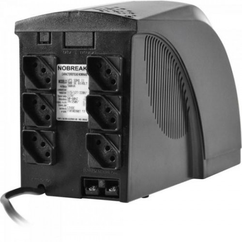 Nobreak 1000VA Power Ups Bivolt 1BS SOHOII Preto TS SHARA