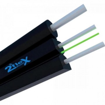 Cabo de Fibra Optica DROP FLAT 1FO 2FLEX - BOB / 1000