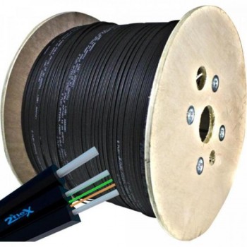 Cabo de Fibra Optica Drop Flat 2FO 2FLEX - BOB / 1000