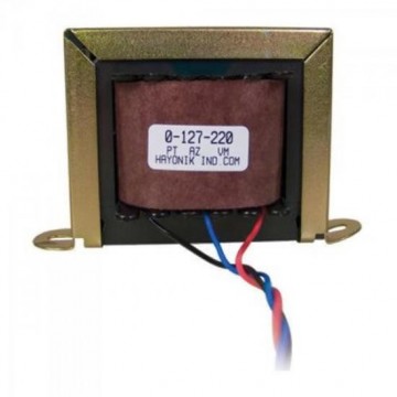 Transformador 12+12VAC 127/220VAC 435mA 12/1 HAYONIK